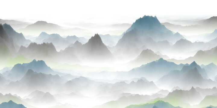 意境水墨画