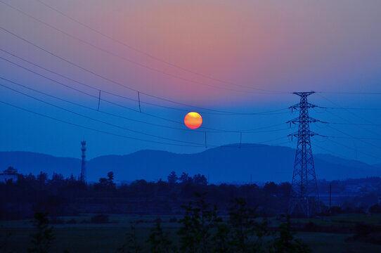 夕阳余晖