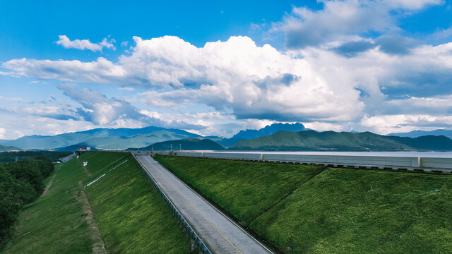 大广坝青山绿水