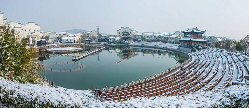 非遗园雪霁