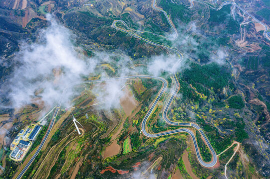 山西运城黄河一号旅游公路