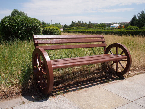 游客休息座椅