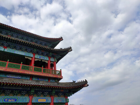 仿古建筑檐角