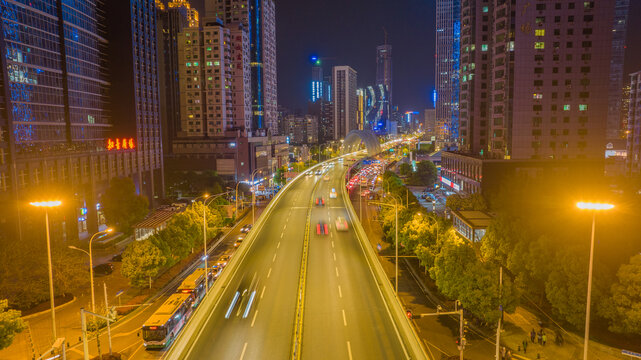 武汉楚河汉街夜景