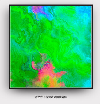 卧室抽象画