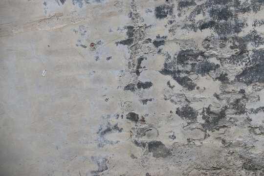 斑驳的水泥墙