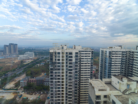 桂林城市商住小区风光