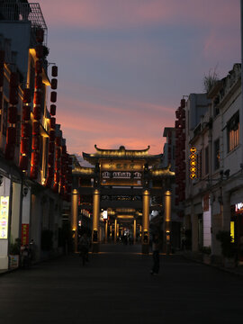 潮州古城夜景