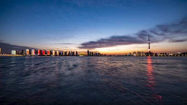 临沂滨河夜景