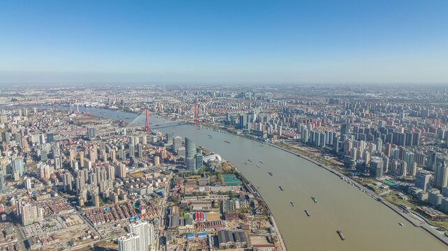 上海黄浦江大景