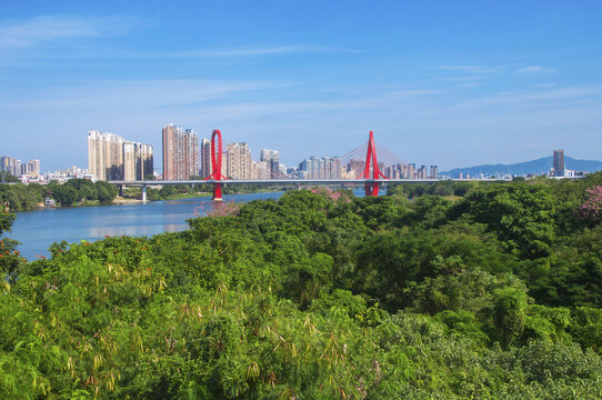 漳州芗城区城市风光