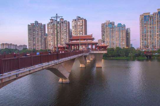 漳州江滨建筑景观