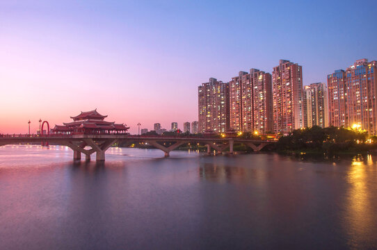 漳州江滨夜景