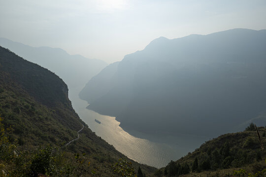 巫山长江三峡文峰景区