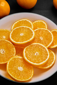 橘色橙子