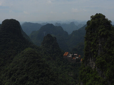 绿水青山生态广西中国马山