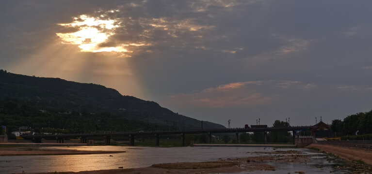 夕阳晚霞