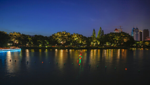 左海公园夜景