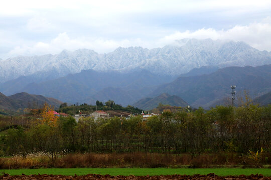 秦岭积雪