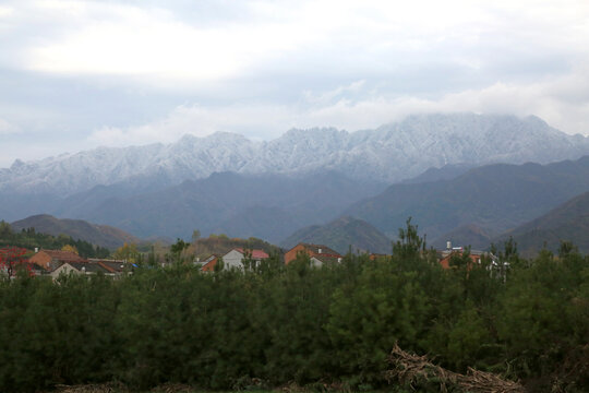 秦岭积雪