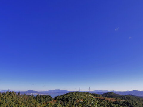 蓝天背景