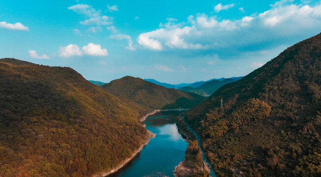 山川河流高山丘壑