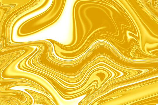金色渐变扭曲的波纹