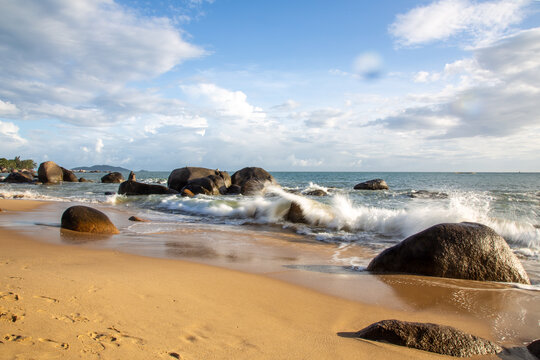 海南三亚天涯海角风景区风光