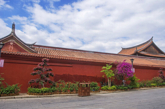 漳州古城文庙外墙