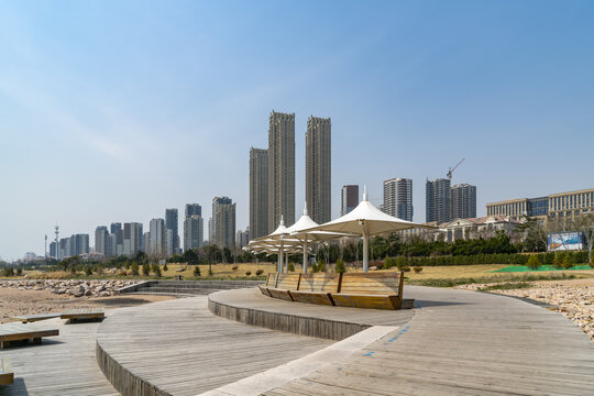 青岛城市景观街景