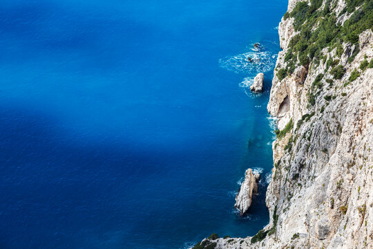 希腊凯法利尼亚岛海景风光