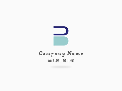 B字母logo