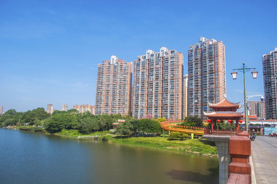 漳州江滨旅拍风景