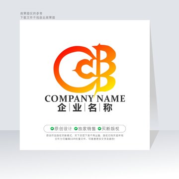 CB字母标志BC字母标志