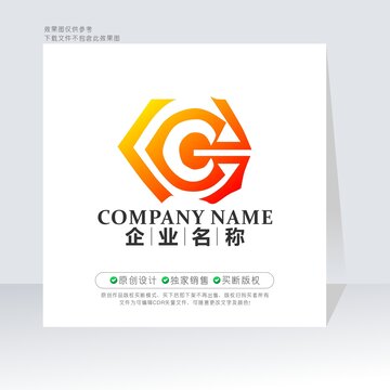 CG字母标志GC字母标志