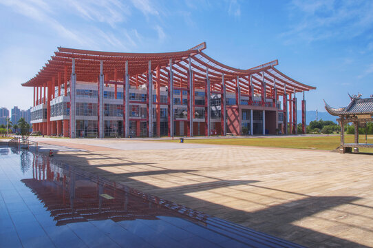 漳州规划展示馆建筑外景