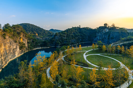 铜锣山矿山公园