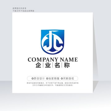 CJ字母标志JC字母标志