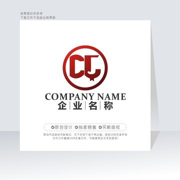 CJ字母标志JC字母标志