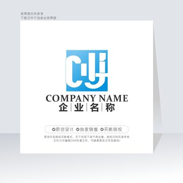 CJ字母标志JC字母标志