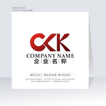 CK字母标志KC字母标志