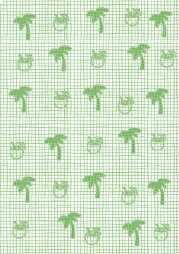 印花图案设计手机壳椰子树