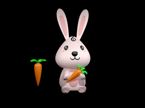 兔子胡萝卜