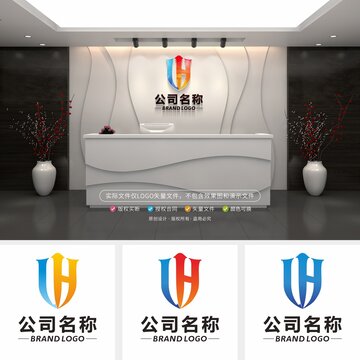 LH字母LOGO