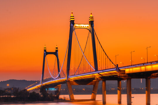 长沙城市风光全景