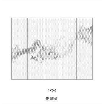 新中式镂空图案