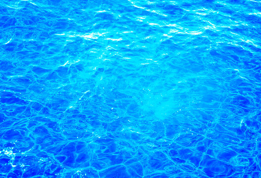 蓝色水波纹