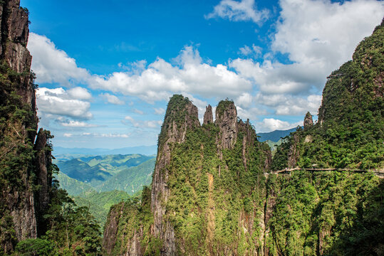 莽山五指峰景区