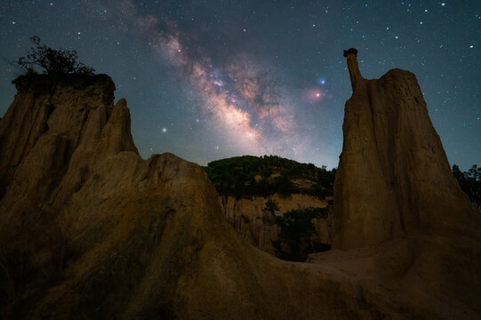 黄联星空