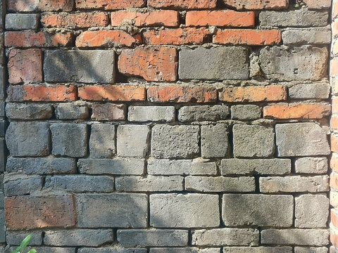 老砖背景墙